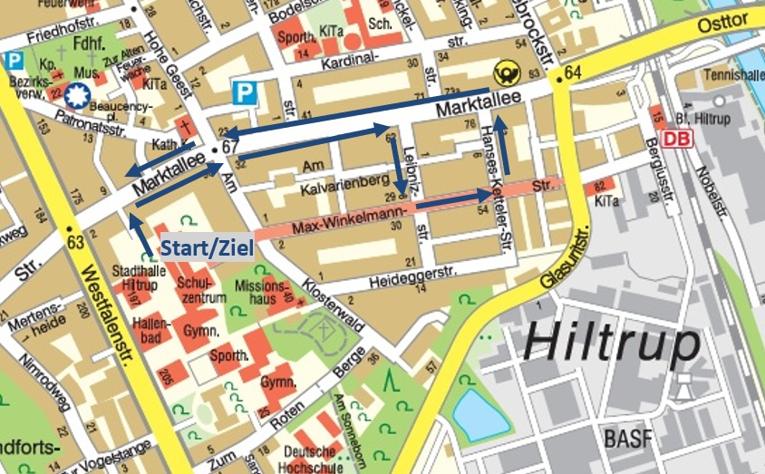 Festzugstrecke